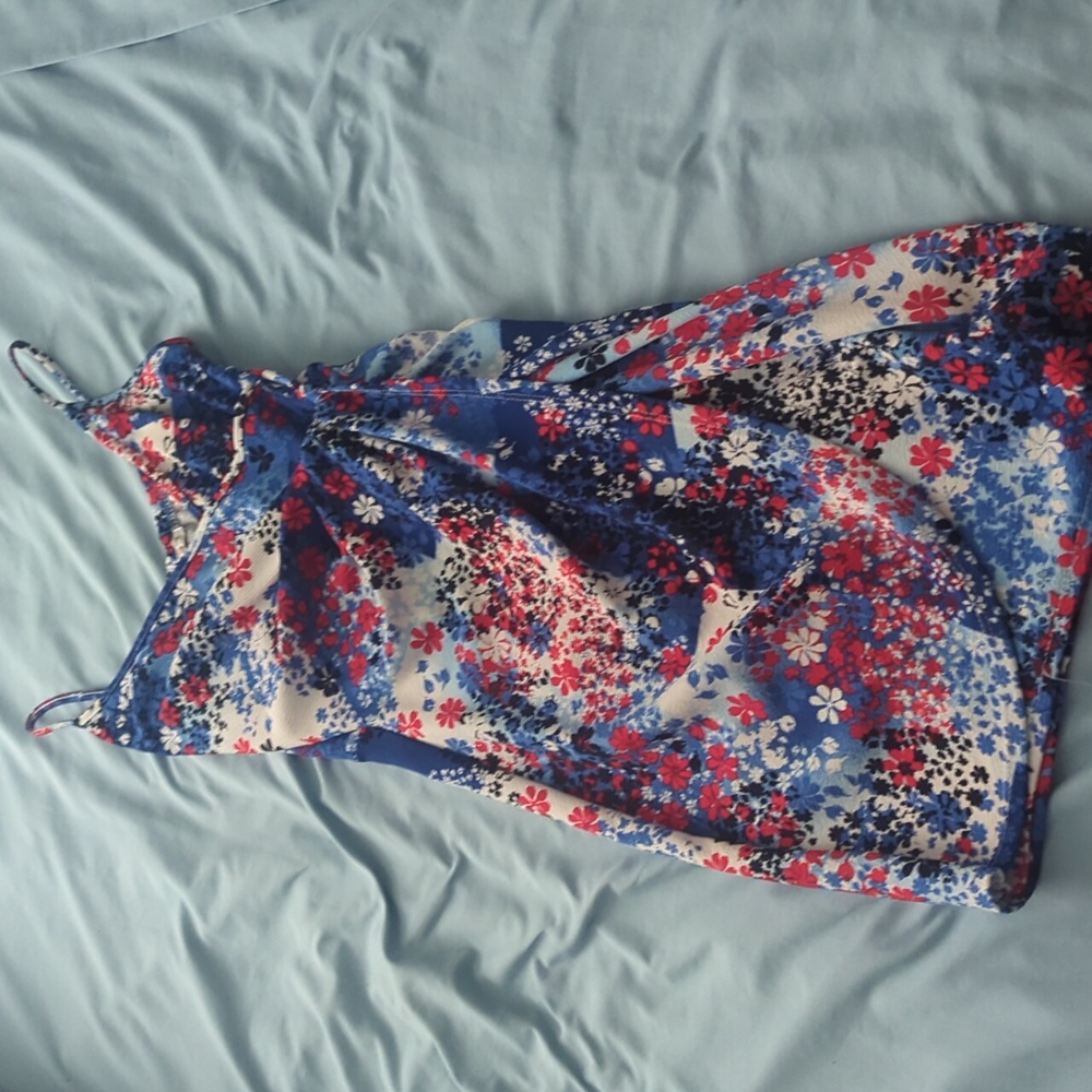 Faux wrap dress from Asos size m
